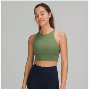 Lululemon energy high neck longline tough bra